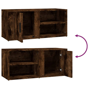 TV-Schrank Set Räuchereiche 80 cm