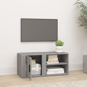 TV-Schrank Grau Sonoma 80 cm