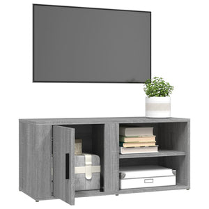 TV-Schrank Grau Sonoma 80 cm