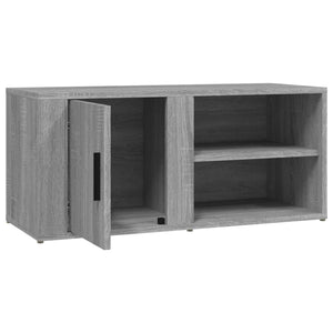 TV-Schrank Grau Sonoma 80 cm