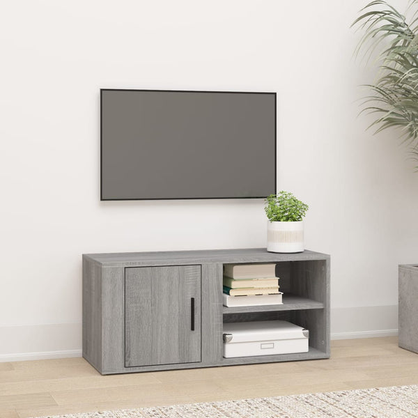 TV-Schrank Grau Sonoma 80 cm