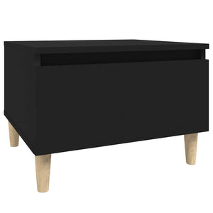 Schwarzer Beistelltisch 50x46x35 cm
