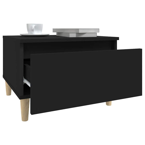 Schwarzer Beistelltisch 50x46x35 cm