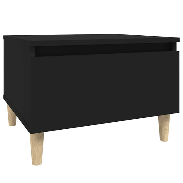 Beistelltische 2er Set, Schwarz 50x46x35 cm