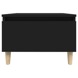 Beistelltische 2er Set, Schwarz 50x46x35 cm