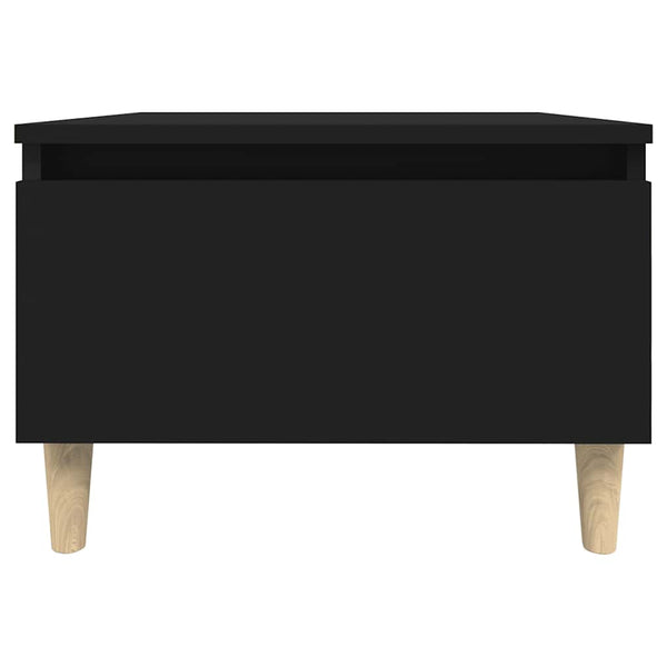Beistelltische 2er Set, Schwarz 50x46x35 cm