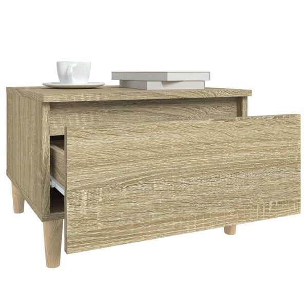 Sonoma Eiche Beistelltisch 50x46x35 cm