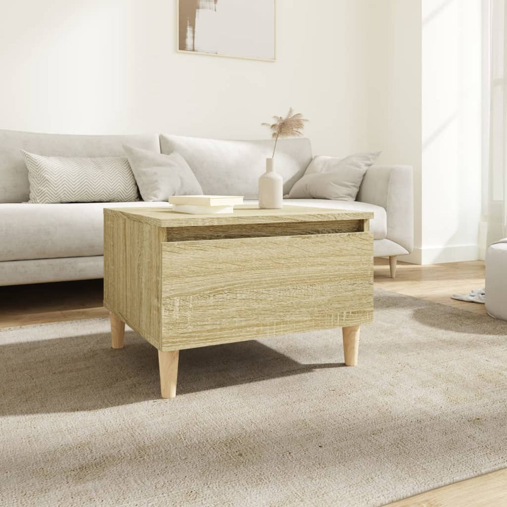 Sonoma Eiche Beistelltisch 50x46x35 cm