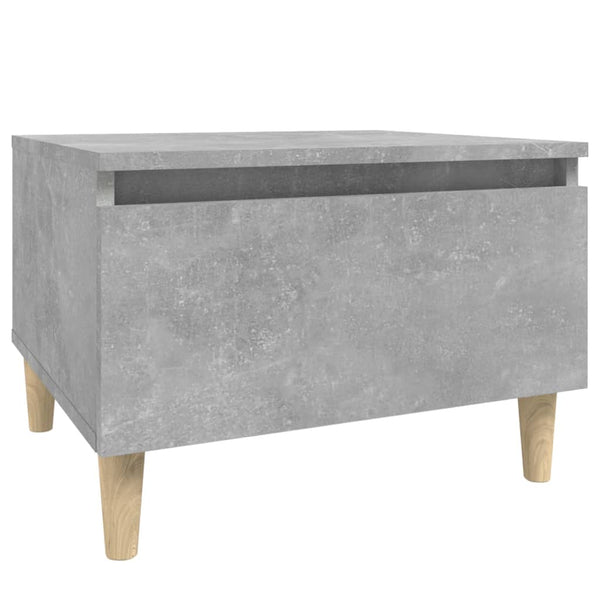 Betongrauer Beistelltisch 50x46x35 cm