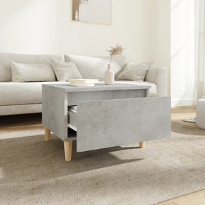 Betongrauer Beistelltisch 50x46x35 cm