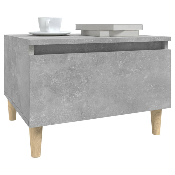 Betongrauer Beistelltisch 50x46x35 cm