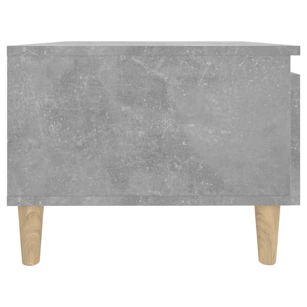Betongrauer Beistelltisch 50x46x35 cm