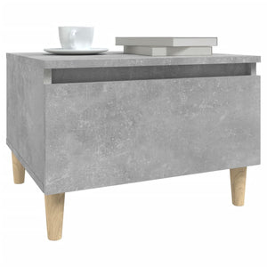 Beistelltische 2er Set Betongrau 50x46x35 cm