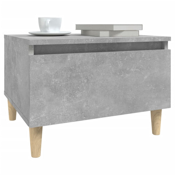 Beistelltische 2er Set Betongrau 50x46x35 cm