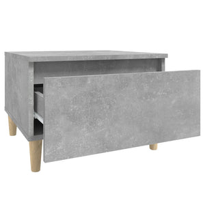 Beistelltische 2er Set Betongrau 50x46x35 cm