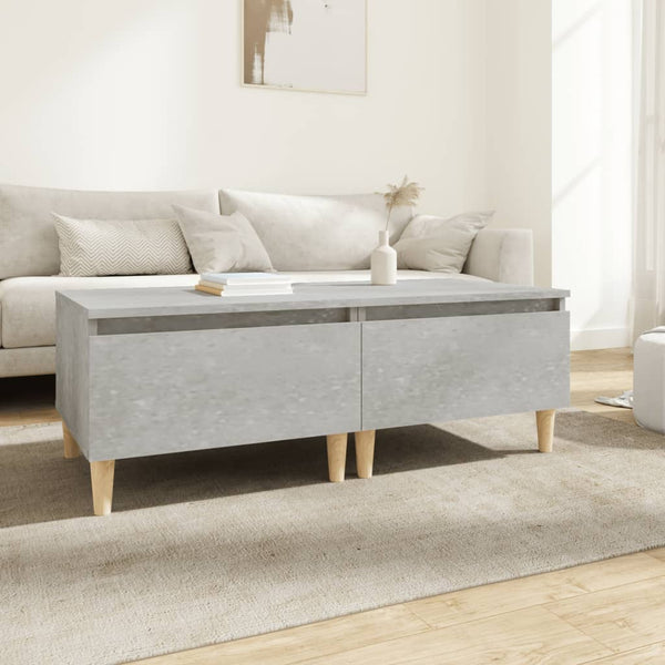 Beistelltische 2er Set Betongrau 50x46x35 cm