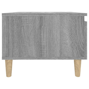 Grauer Beistelltisch Sonoma Holz