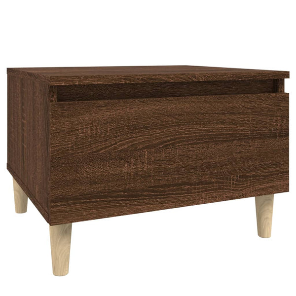 Beistelltisch Braun Eichenoptik 50x46x35 cm
