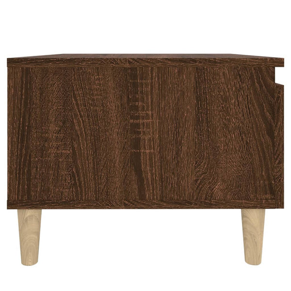 Beistelltisch Braun Eichenoptik 50x46x35 cm