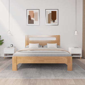 Nachttische Weiß Holzwerkstoff 2er Set