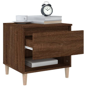 Nachttisch Braun Eichen-Optik 50 cm