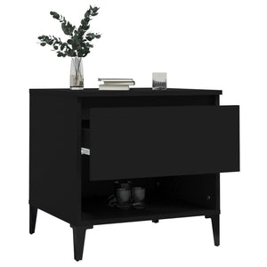 Beistelltische 2er Set Schwarz