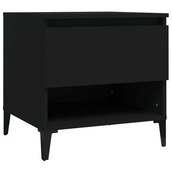 Beistelltische 2er Set Schwarz