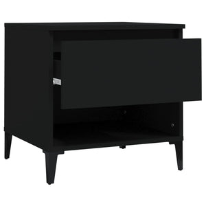Beistelltische 2er Set Schwarz