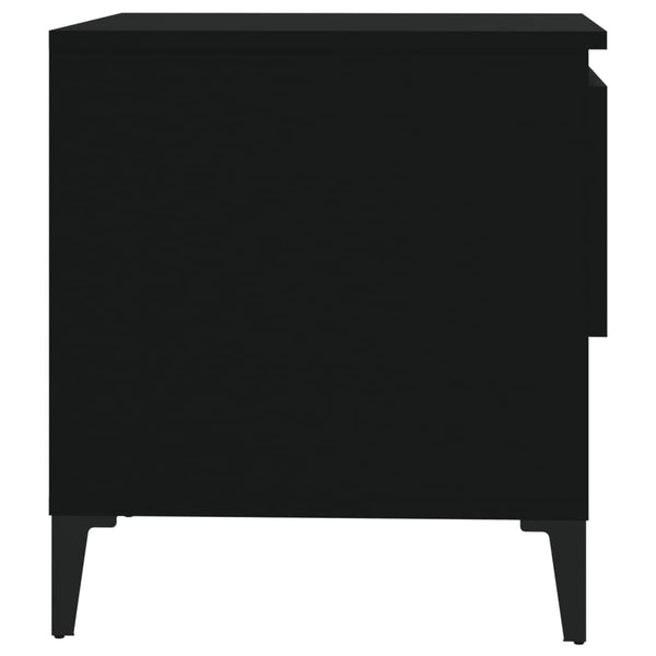 Beistelltische 2er Set Schwarz
