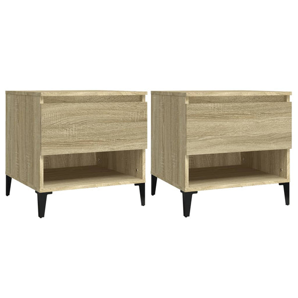 Beistelltische 2er Set Sonoma Eiche