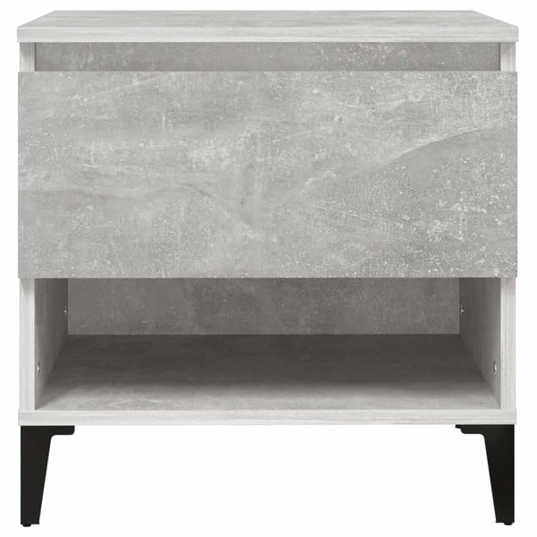 Betongrauer Beistelltisch 50x50 cm
