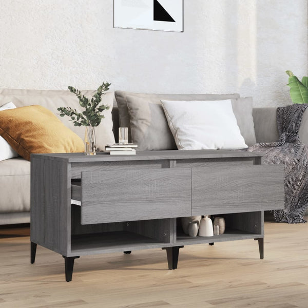 Beistelltische 2er Set Grau Sonoma