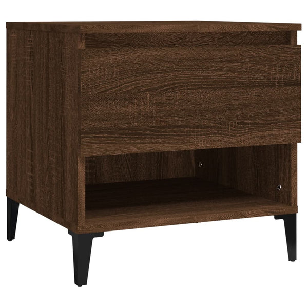 Beistelltisch Braun Eichenoptik 50x50 cm