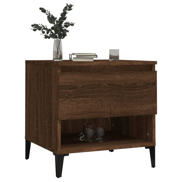 Beistelltisch Braun Eichenoptik 50x50 cm