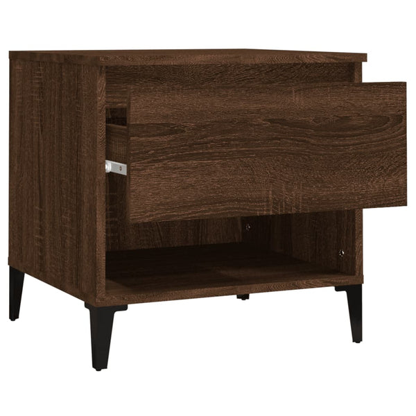 Beistelltisch Braun Eichenoptik 50x50 cm