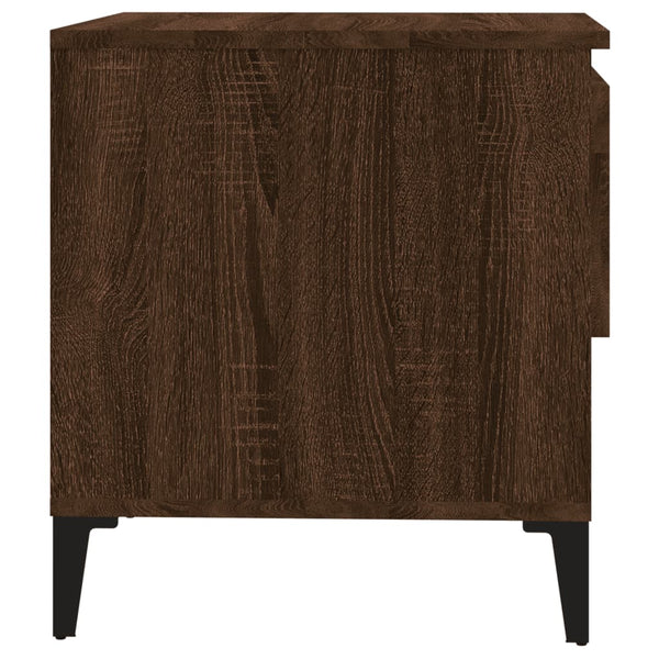 Beistelltisch Braun Eichenoptik 50x50 cm