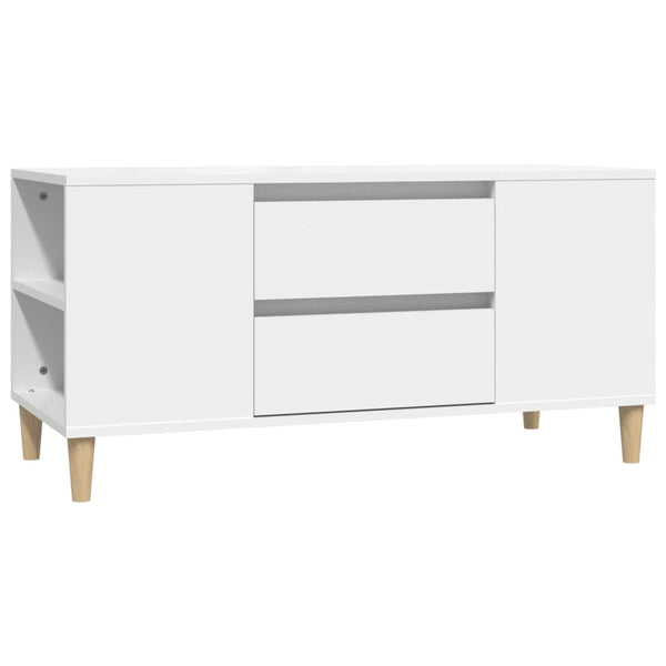 Weißer TV-Schrank 102 cm