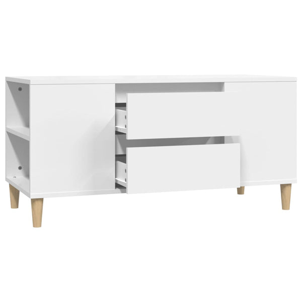 Weißer TV-Schrank 102 cm