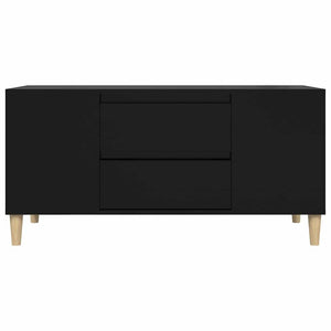 Schwarzer TV-Schrank 102 cm