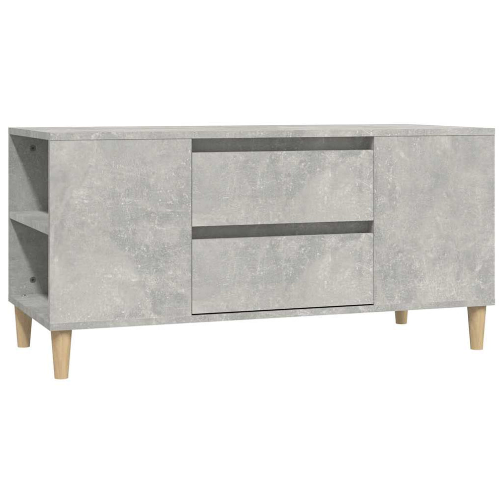 TV-Schrank Betongrau 102 cm