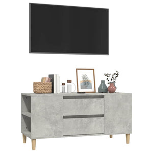 TV-Schrank Betongrau 102 cm