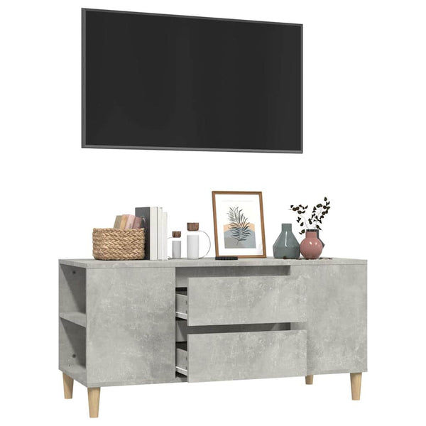 TV-Schrank Betongrau 102 cm