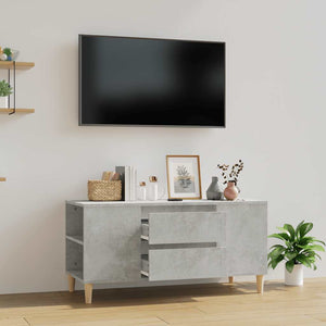 TV-Schrank Betongrau 102 cm