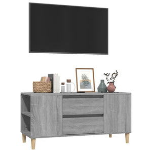 TV-Schrank Grau Sonoma 102 cm