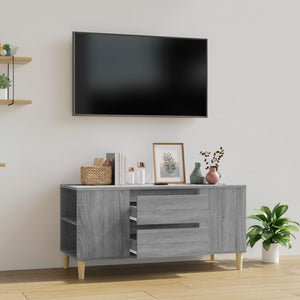 TV-Schrank Grau Sonoma 102 cm