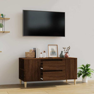 TV-Schrank Braun Eichen-Optik 102 cm