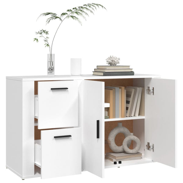 Sideboard Weiß 100 cm Holzwerkstoff