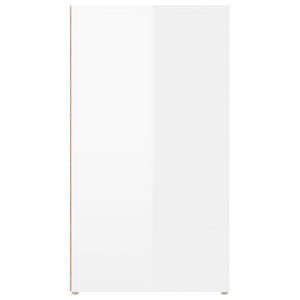 Sideboard Hochglanz Weiß 100 cm
