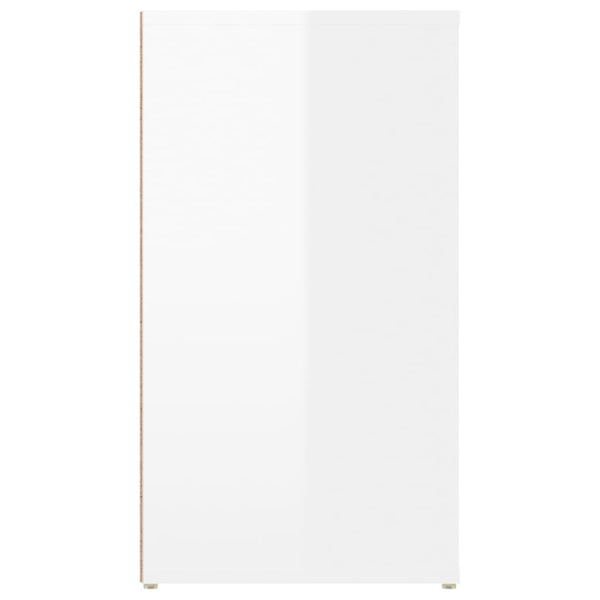 Sideboard Hochglanz Weiß 100 cm