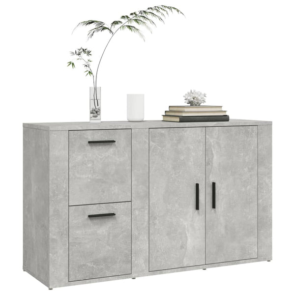 Betongraues Sideboard 100 cm